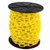 Mr. Chain 2 in. (#8, 51 mm) x 125 ft. Reel Yellow Plastic Chain -Global Door Controls Shop mr chain chain 50102 64 1000