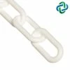 Mr. Chain 2 in. (54 mm) x 25 ft. White Heavy-Duty Plastic Barrier Chain 1 Mr. Chain 2 in. (54 mm) x 25 ft. White Heavy-Duty Plastic Barrier Chain -Global Door Controls Shop mr chain chain 51001 25 64 1000