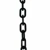 Mr. Chain 2 in. (#8, 51 mm) x 50 ft. HD Black Plastic Chain -Global Door Controls Shop mr chain chain 51003 50 64 1000