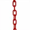 Mr. Chain 2 in. (#8, 51 mm) x 50 ft. HD Red Plastic Chain -Global Door Controls Shop mr chain chain 51005 50 64 1000