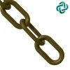 Mr. Chain 2 in. (54 mm) x 25 ft. Khaki Gold Heavy-Duty Plastic Barrier Chain -Global Door Controls Shop mr chain chain 51007 25 64 1000
