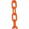 Mr. Chain 2 in. (#8, 51 mm) x 50 ft. HD Safety Orange Plastic Chain -Global Door Controls Shop mr chain chain 51012 50 64 1000