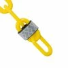 Mr. Chain 2 in. (#8,51 mm) x 25 ft. Yellow Reflective Plastic Barrier Chain -Global Door Controls Shop mr chain chain 52002 25 64 1000