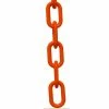 Mr. Chain 3 in. (#10, 76 mm) x 25 ft. Safety Orange Plastic Chain