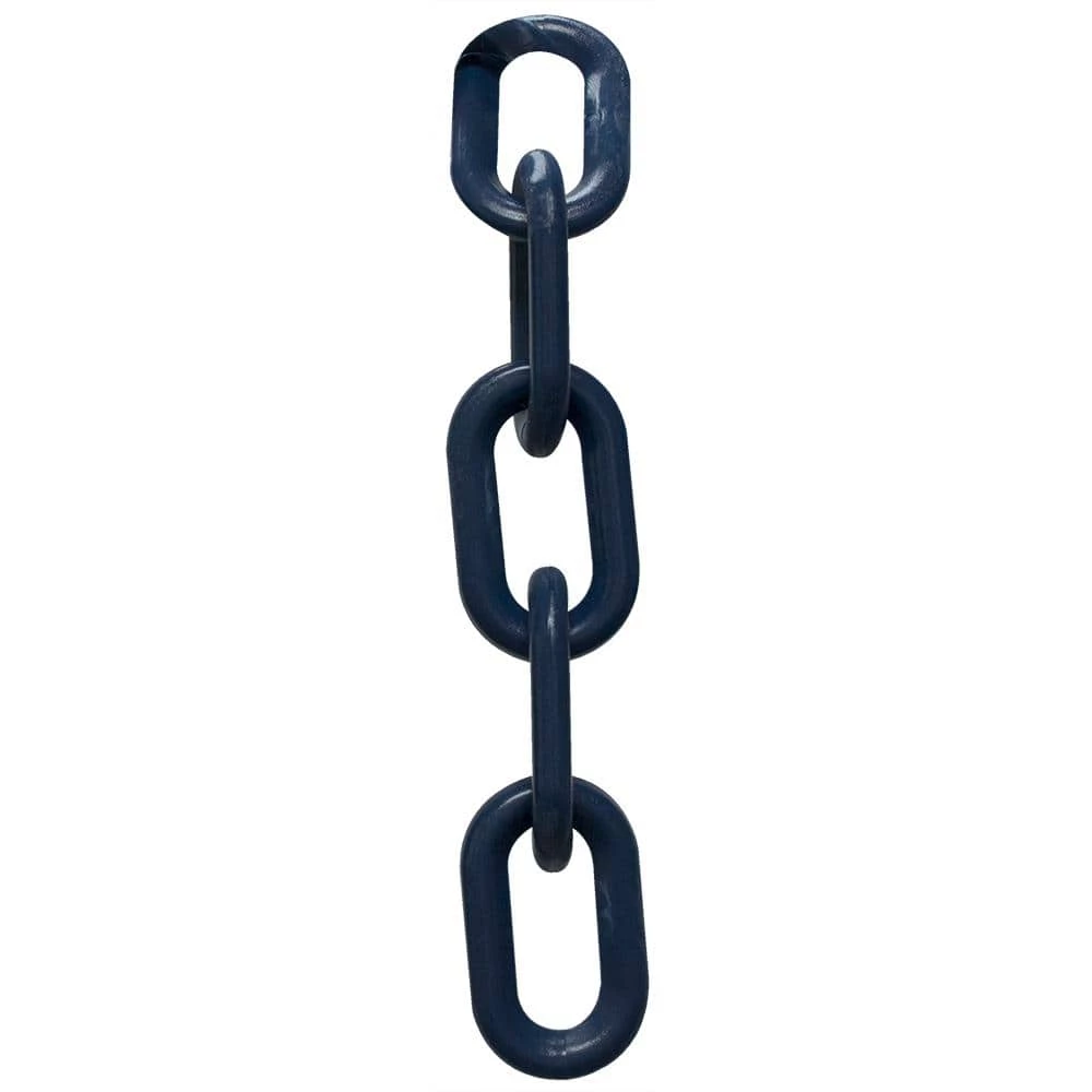 Mr. Chain 3 in. (#10 in. to 76 mm) x 25 ft. Cobalt Blue Plastic Chain 3 Mr. Chain 3 in. (#10 in. to 76 mm) x 25 ft. Cobalt Blue Plastic Chain