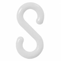 Mr. Chain 1.5 in. White S-Hook (25-Pack)